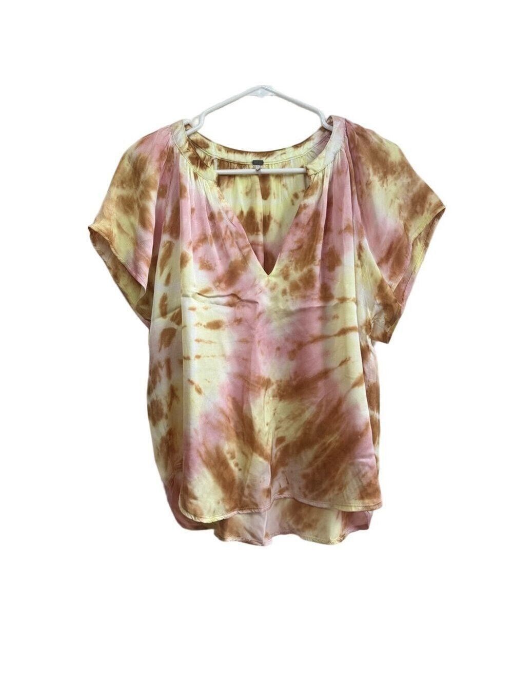 ☀️ YOUNG FAB BROKE Tie Dye Short Sleeve Top